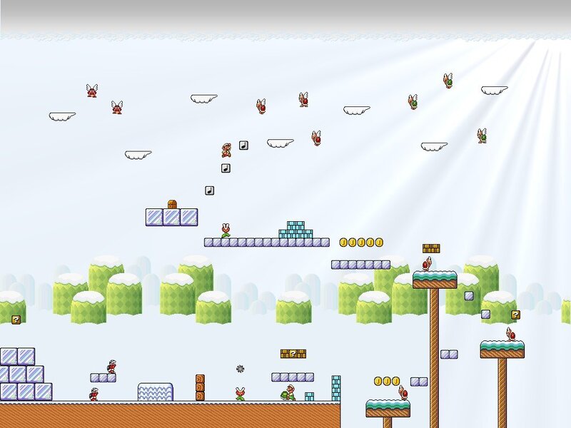 Super Mario Bros. level