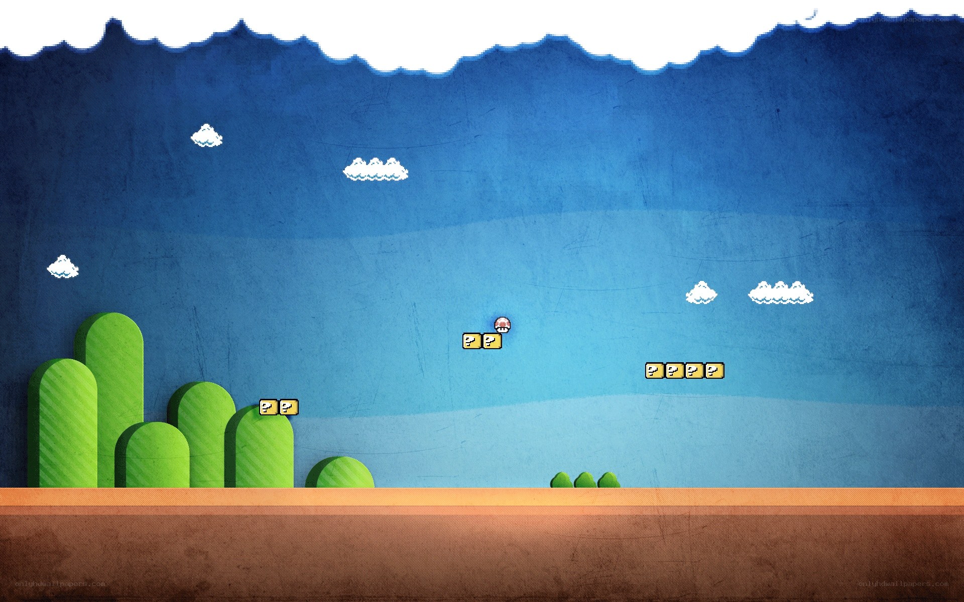 Super Mario Bros scene