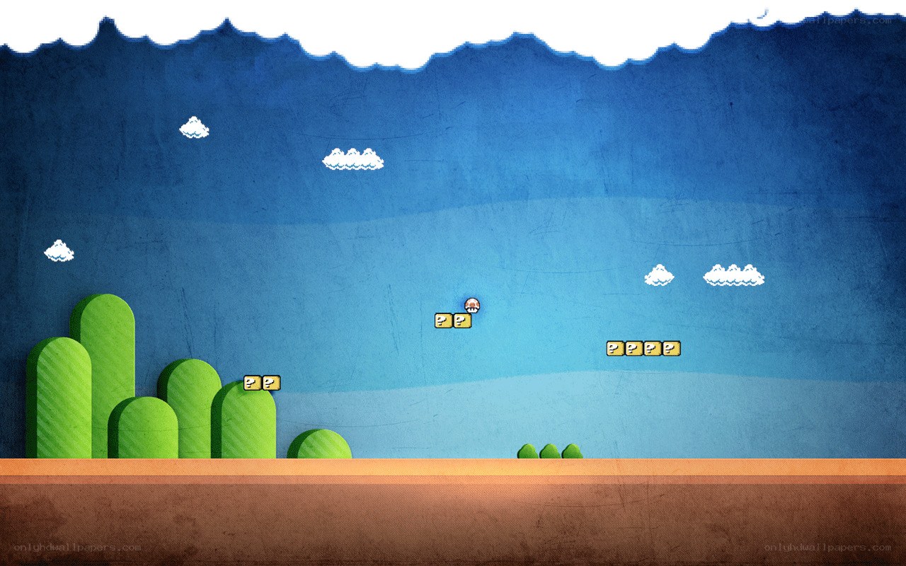 Super Mario Bros scene