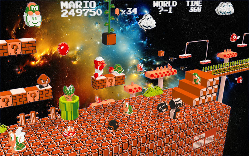 Super Mario Bros. space level