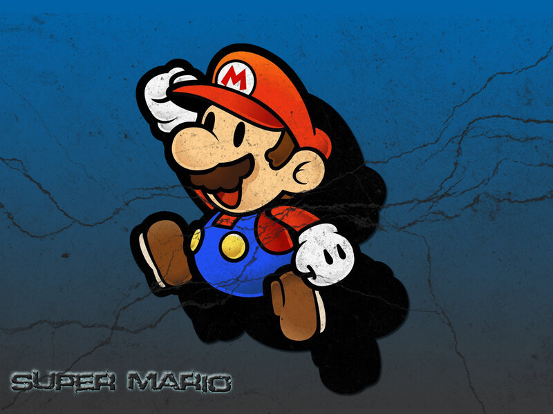 Super Mario character art