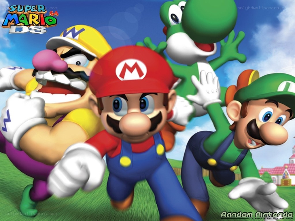 Super Mario DS characters