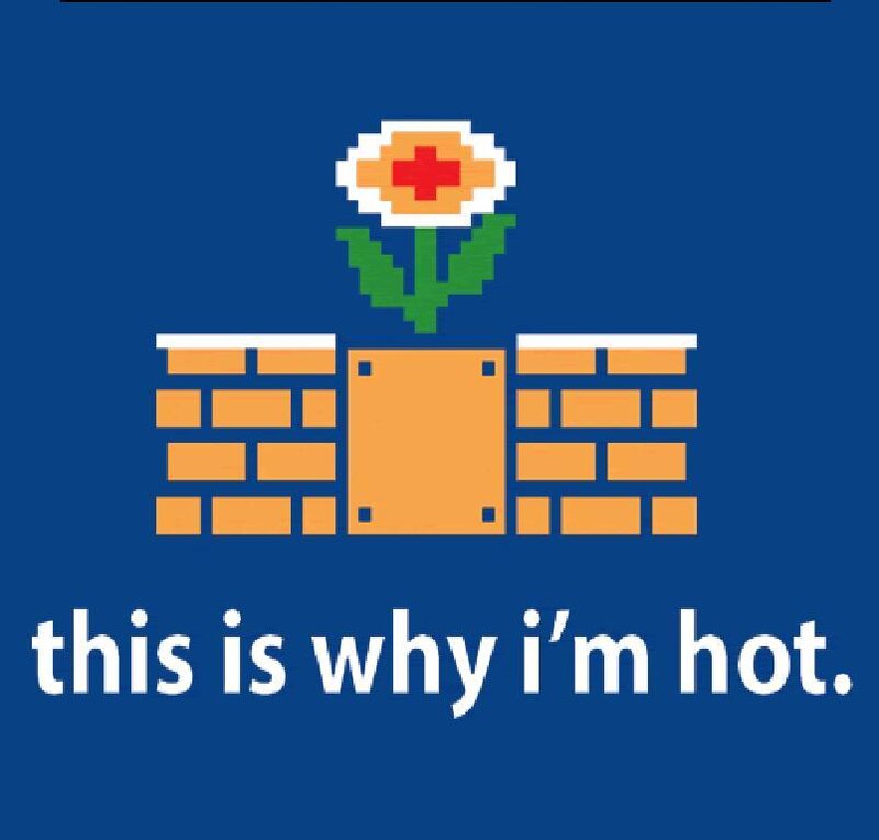 Super Mario Flower Meme