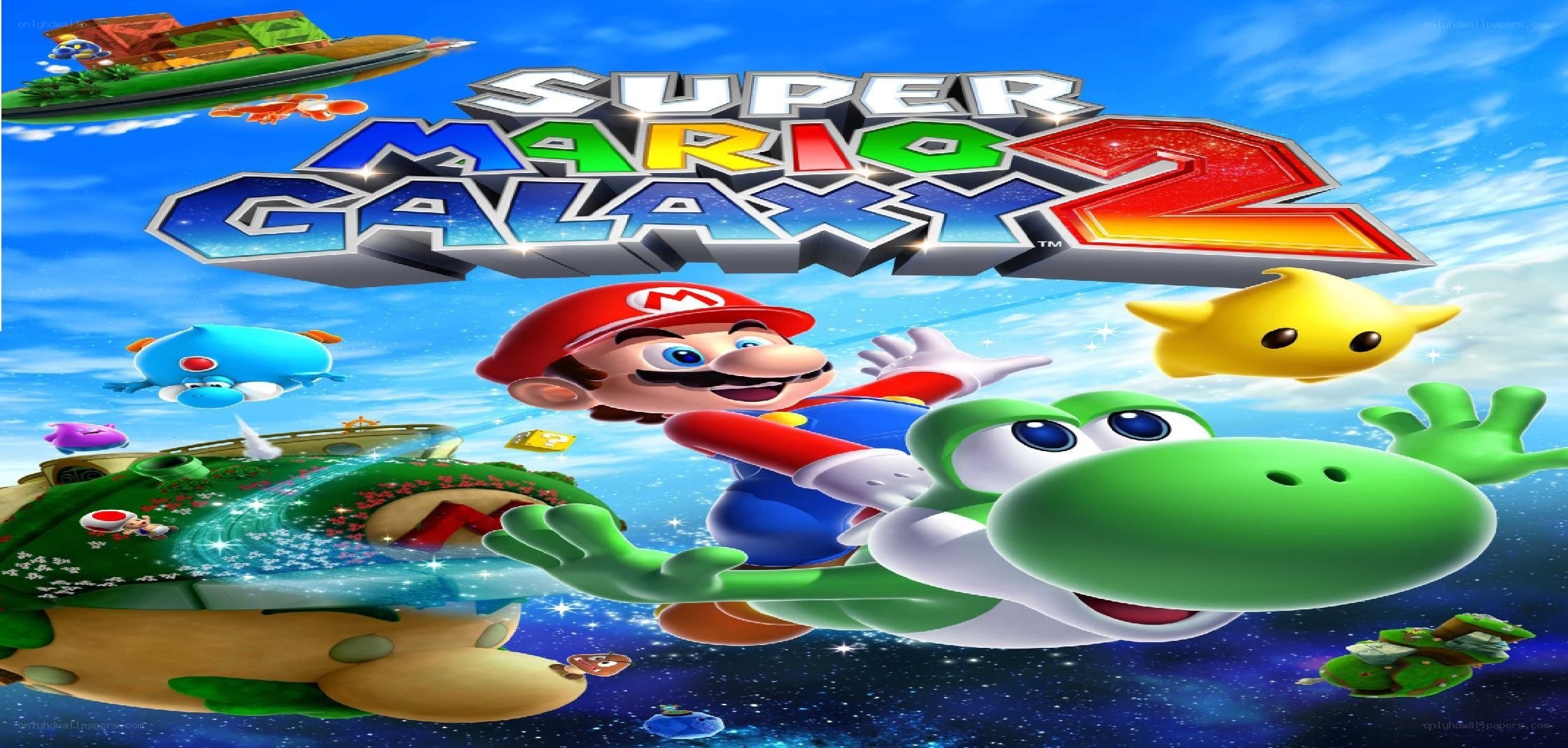 Super Mario Galaxy 2 artwork