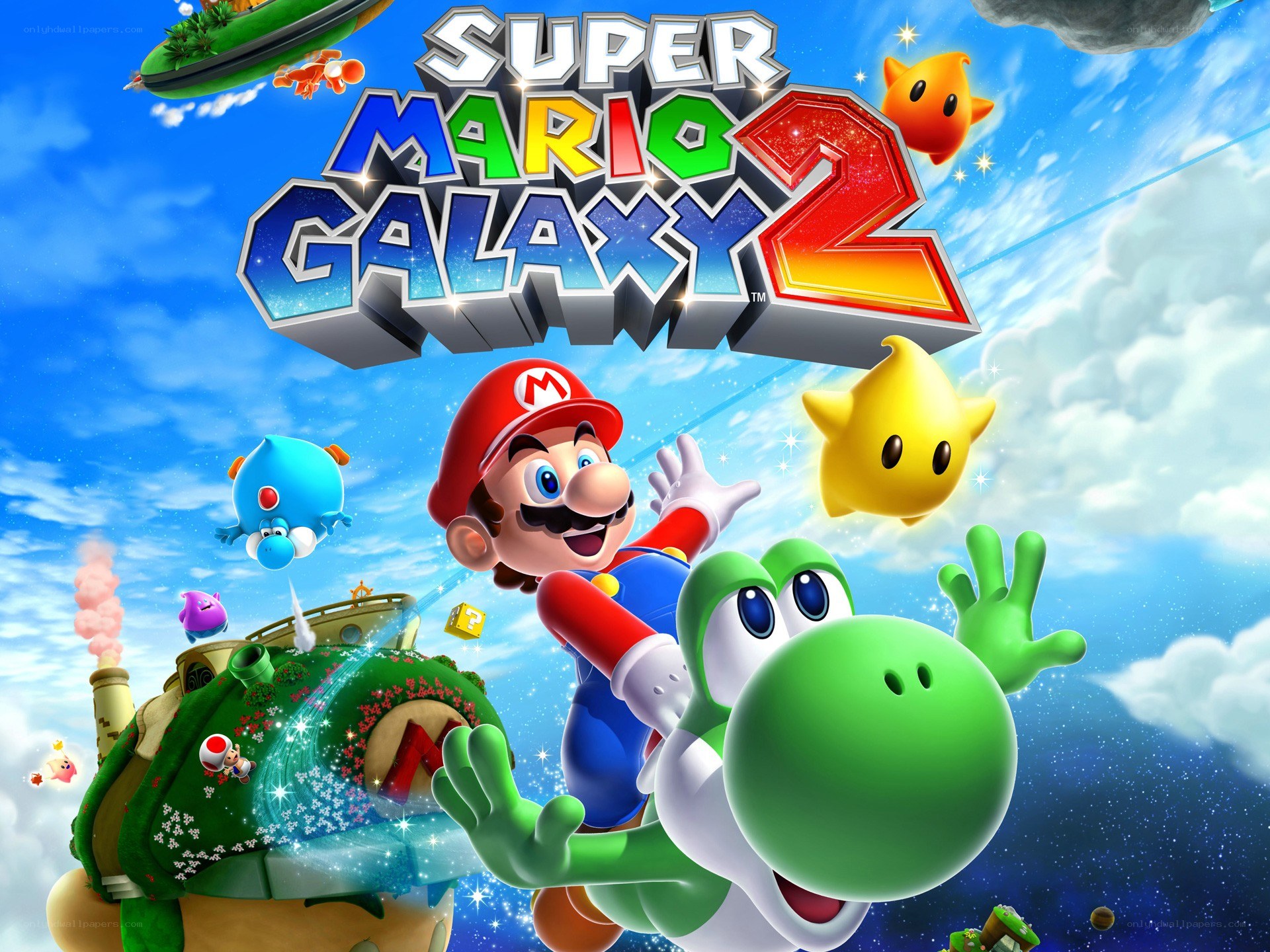Super Mario Galaxy 2 artwork