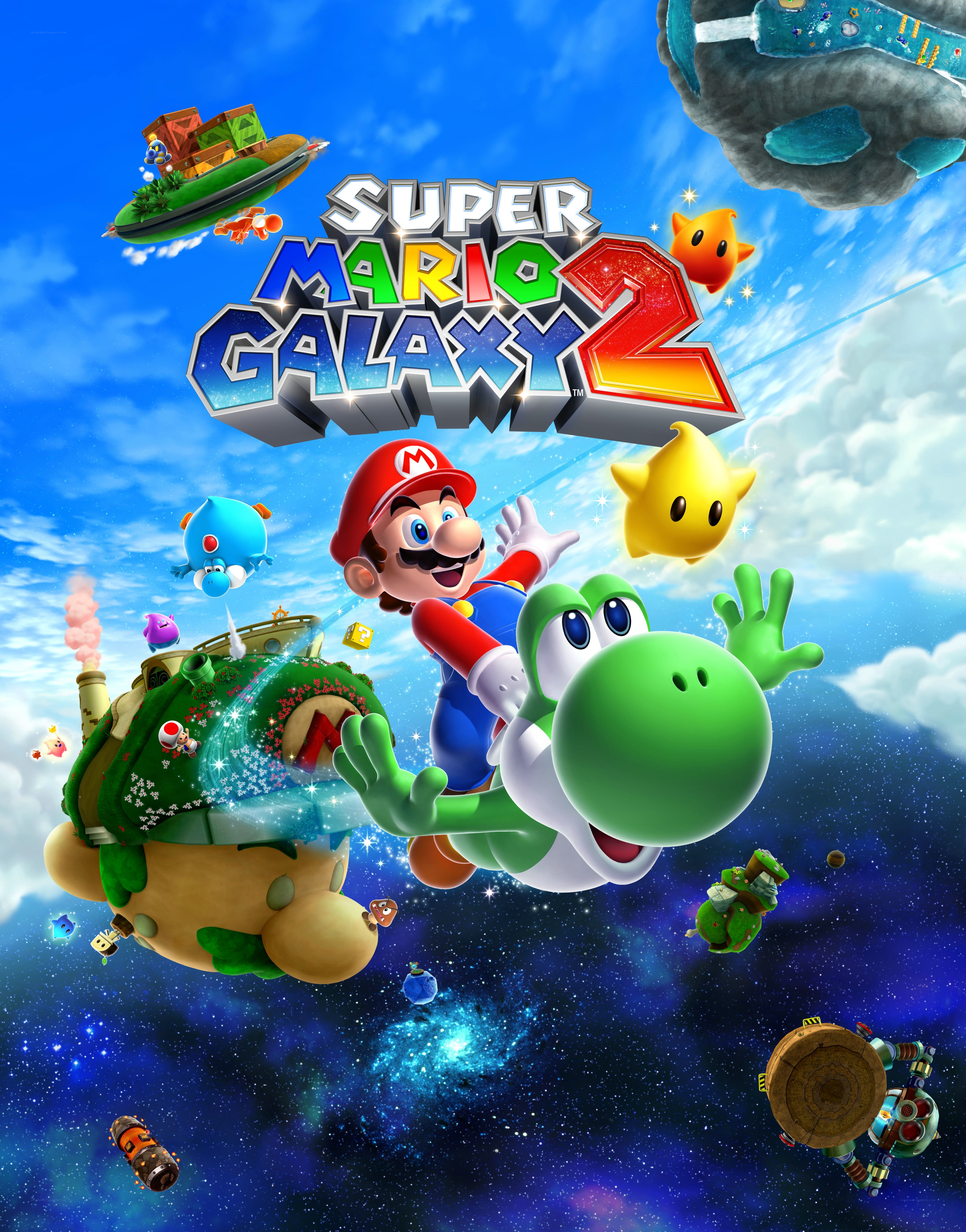 Super Mario Galaxy 2 cover art