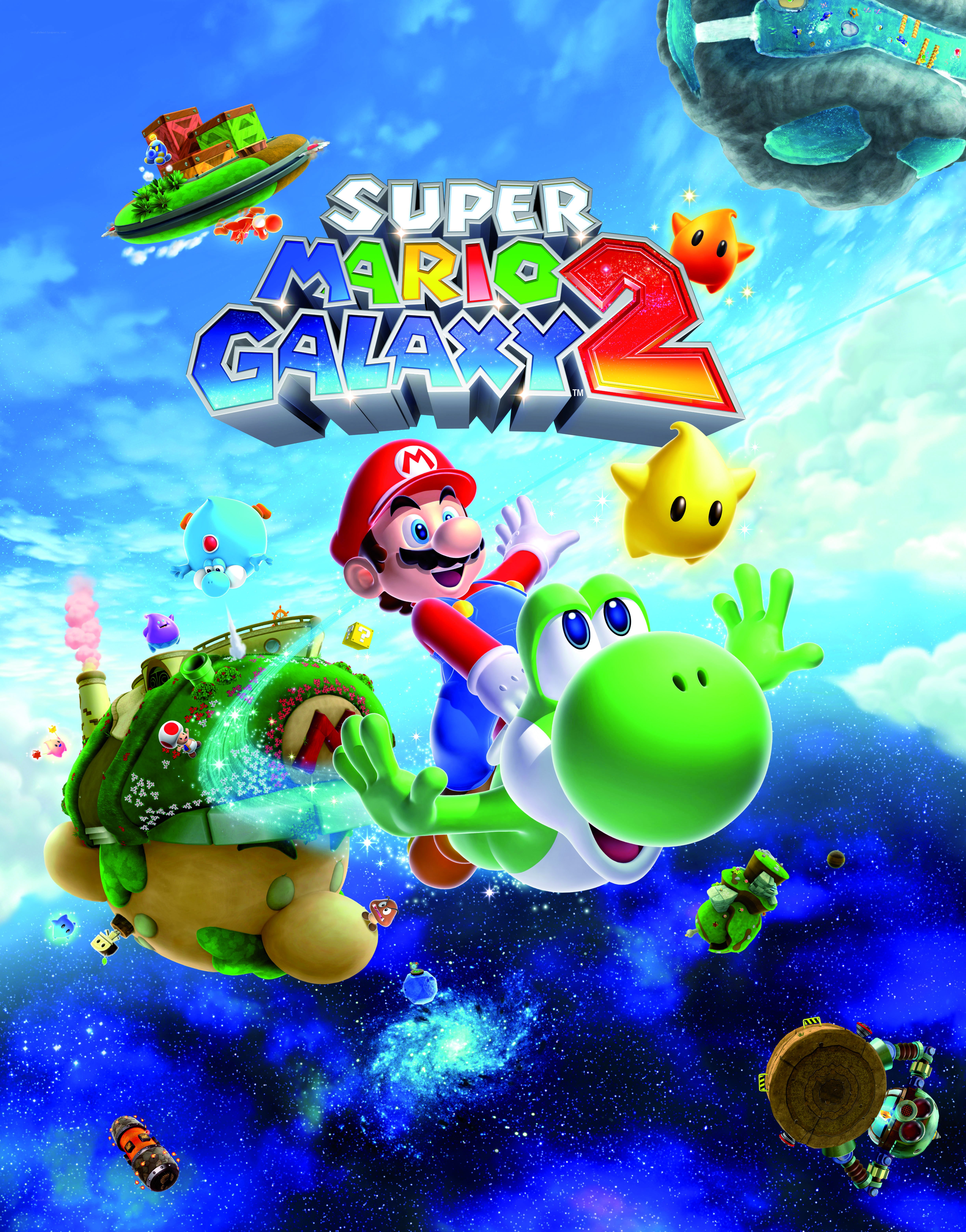 Super Mario Galaxy 2 cover art