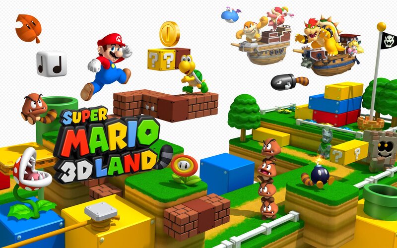 Super Mario Game Scene