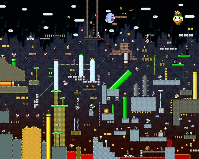 Super Mario Level Design