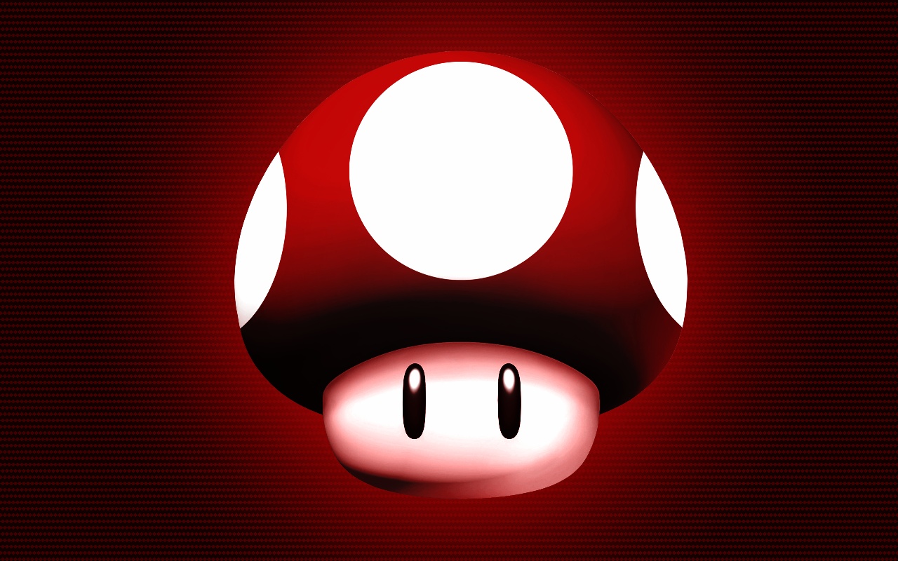 Super Mario mushroom character