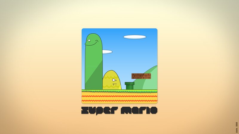 Super Mario parody artwork