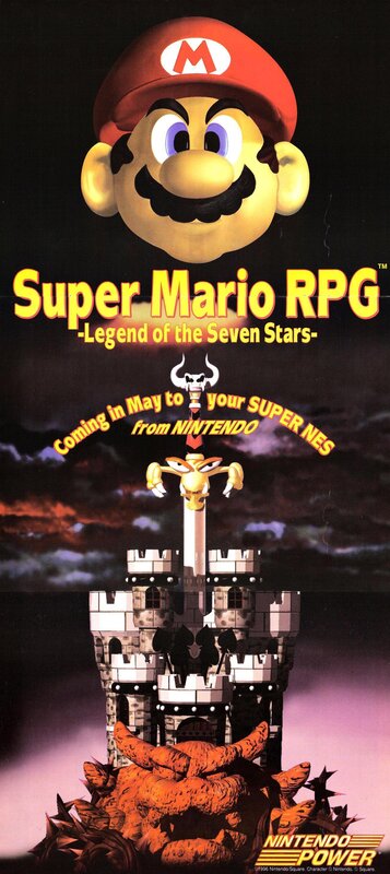 Super Mario RPG poster
