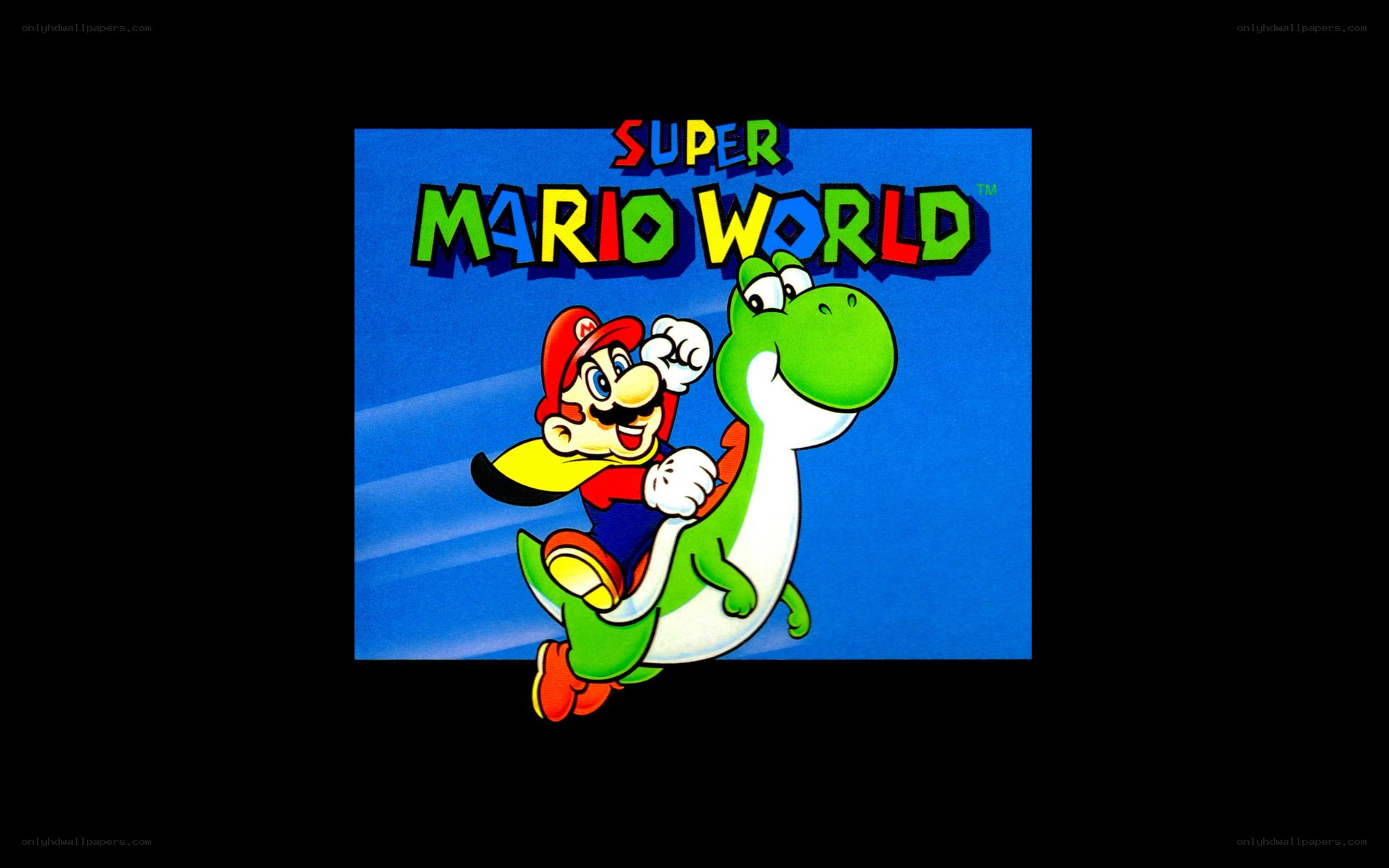 Super Mario World cover art