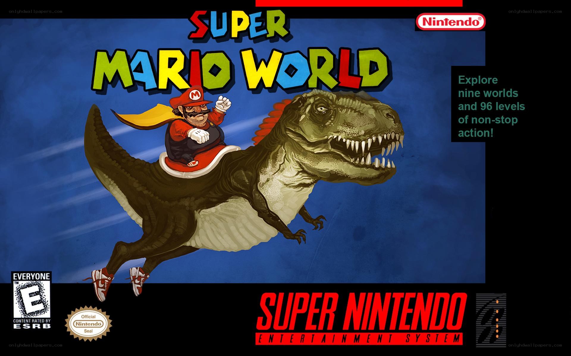 Super Mario World cover art