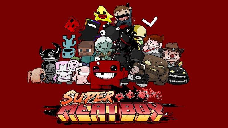 Super Meat Boy Characters — Red