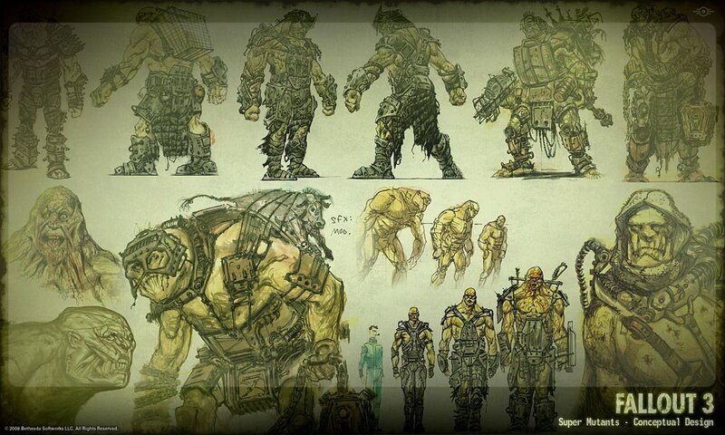 Super Mutant Characters