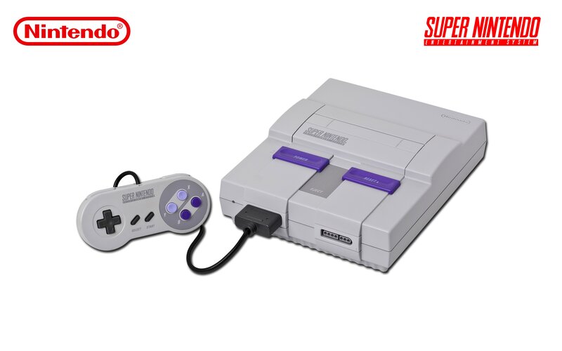 Super Nintendo Console — Gray, Neutral, Photograph