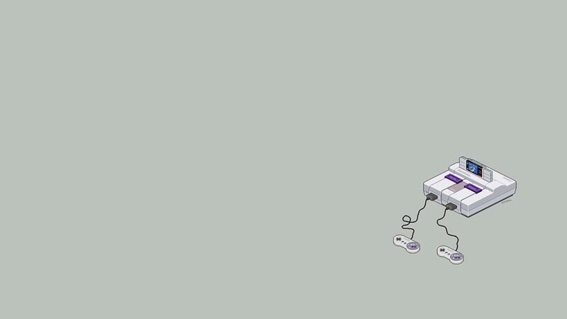Super Nintendo Console — Gray, Neutral