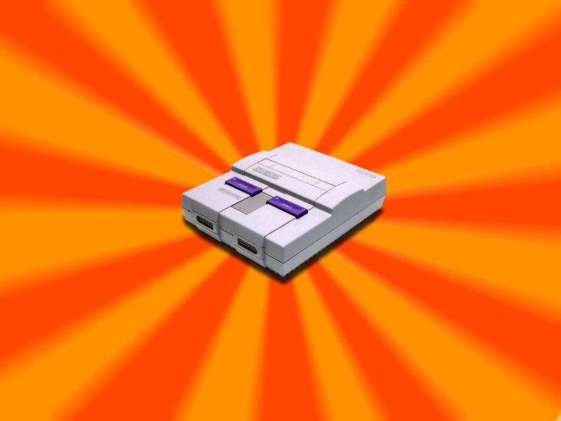 Super Nintendo console