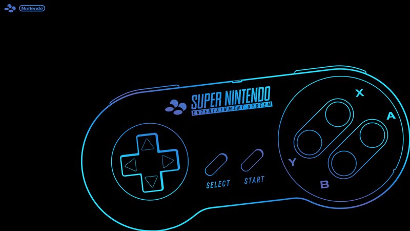 Super Nintendo Controller — Black