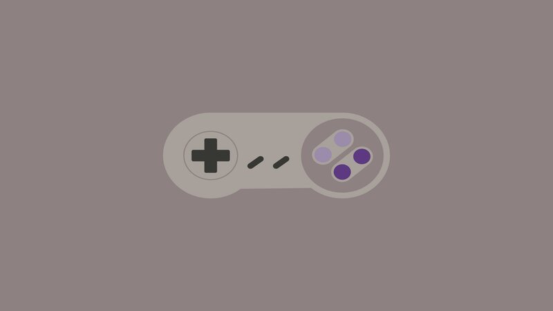 Super Nintendo Controller — Gray, Neutral