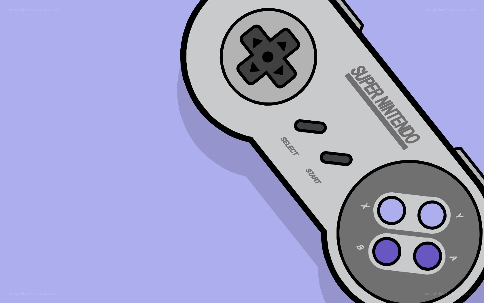 Super Nintendo controller illustration