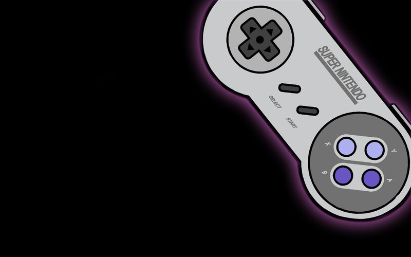 Super Nintendo controller illustration
