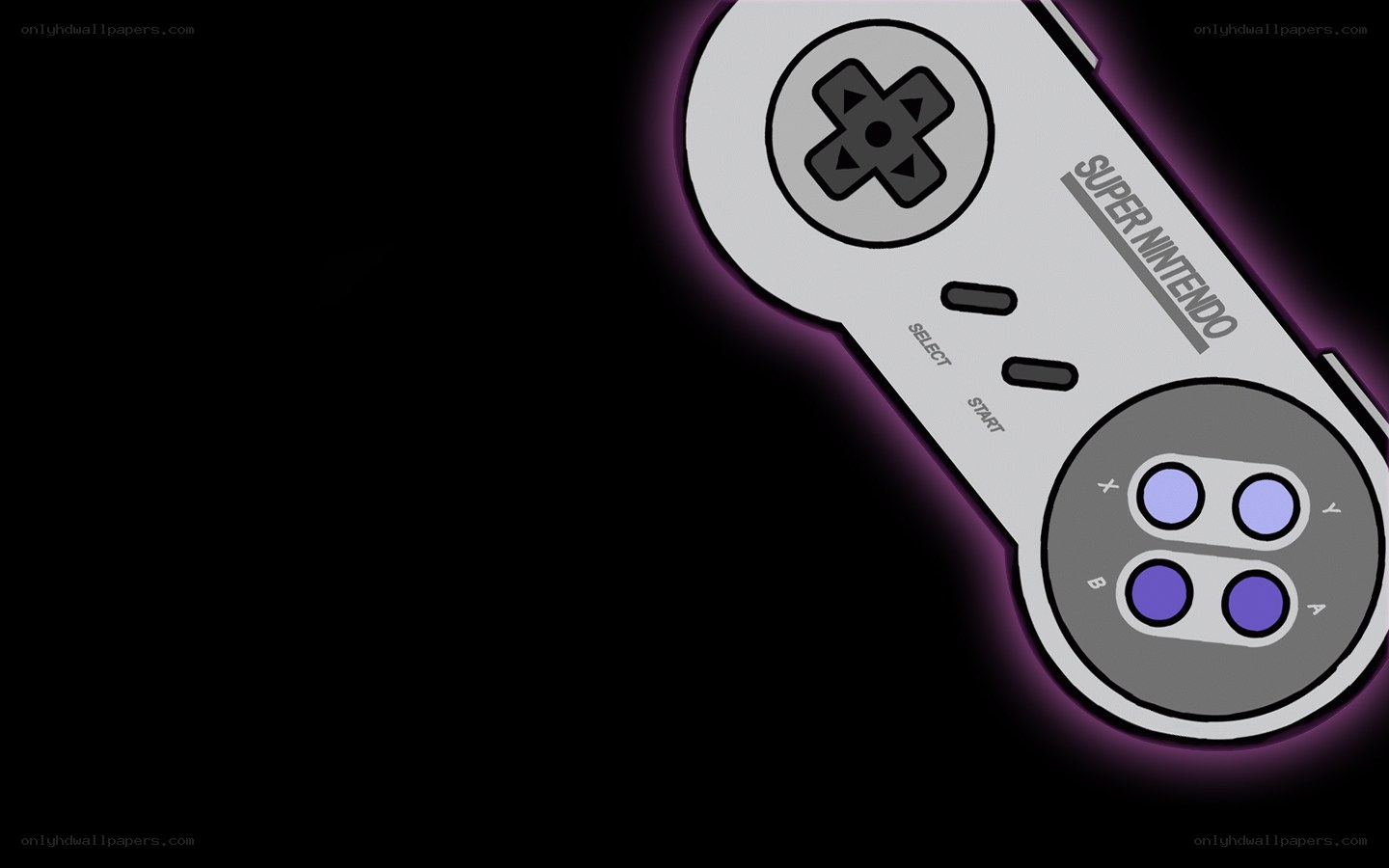 Super Nintendo controller illustration
