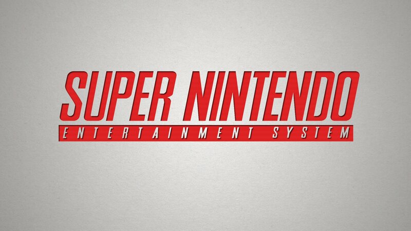 Super Nintendo Logo — Red