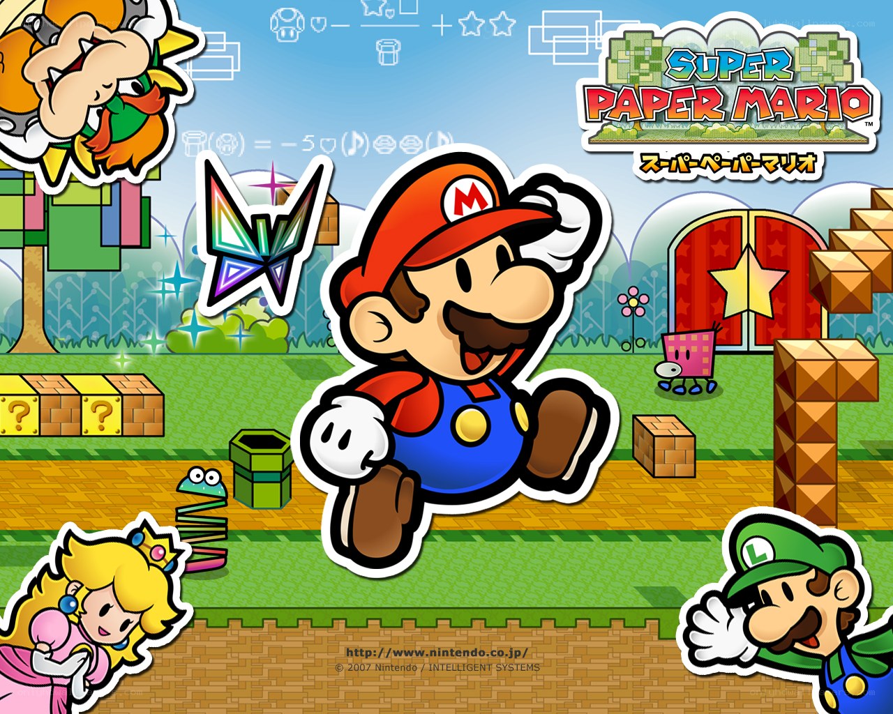 Super Paper Mario wallpaper
