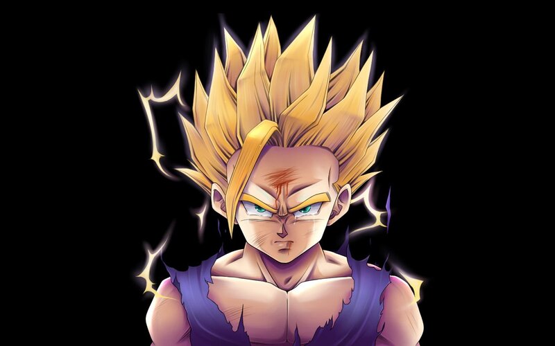 Super Saiyan Boy — Yellow, Intense