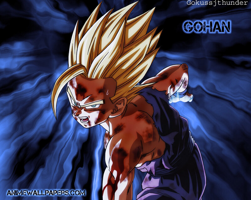 Super Saiyan Character — Blue, Dramatic