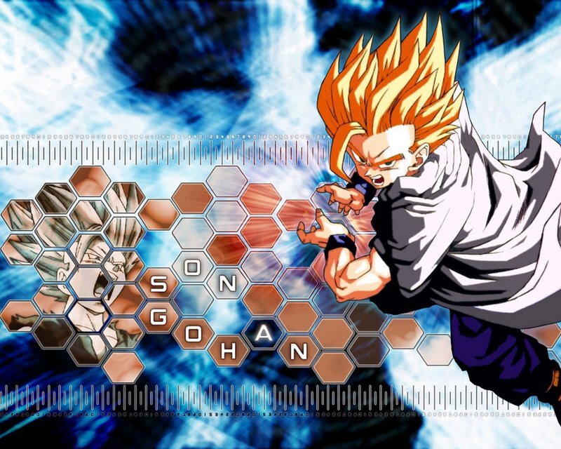 Super Saiyan Character — Blue
