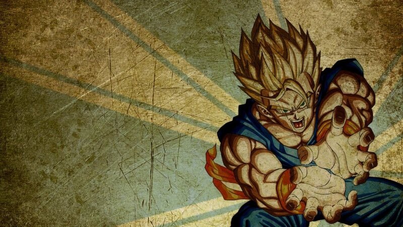 Super Saiyan Character — Brown, Aggressive
