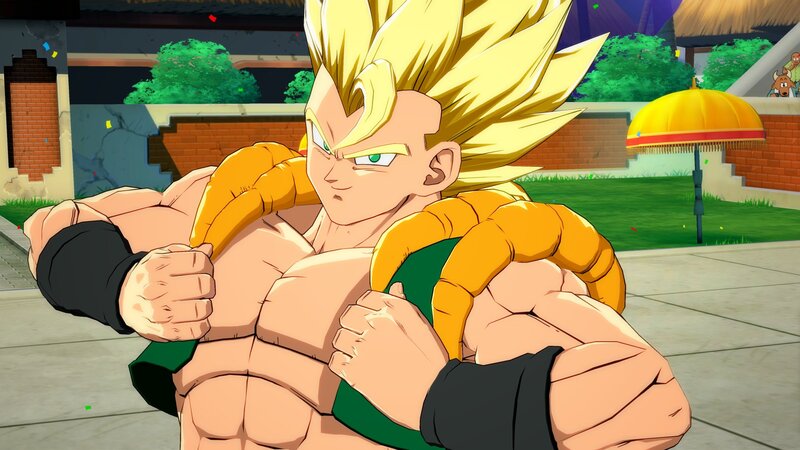 Super Saiyan Character — Yellow, Confident