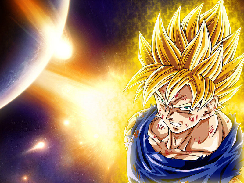 Super Saiyan Character — Yellow