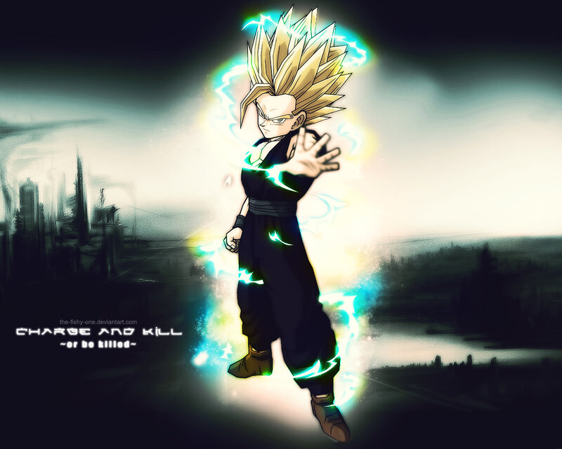 Super Saiyan charging power