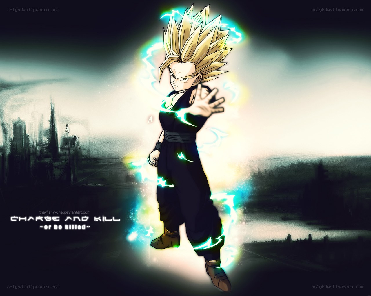 Super Saiyan charging power