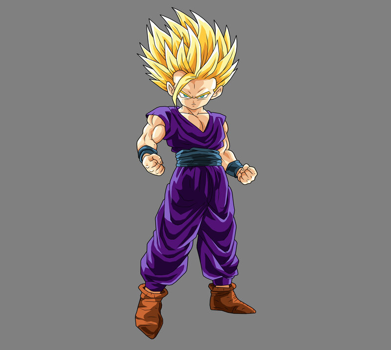 Super Saiyan child character