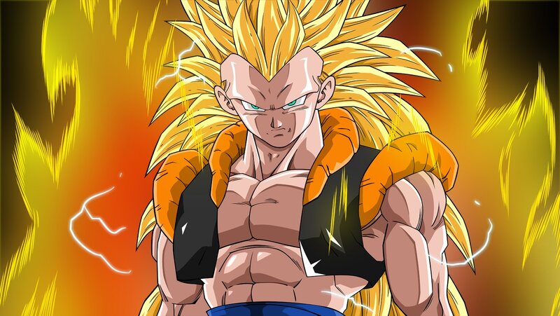 Super Saiyan Gogeta — Yellow, Dramatic