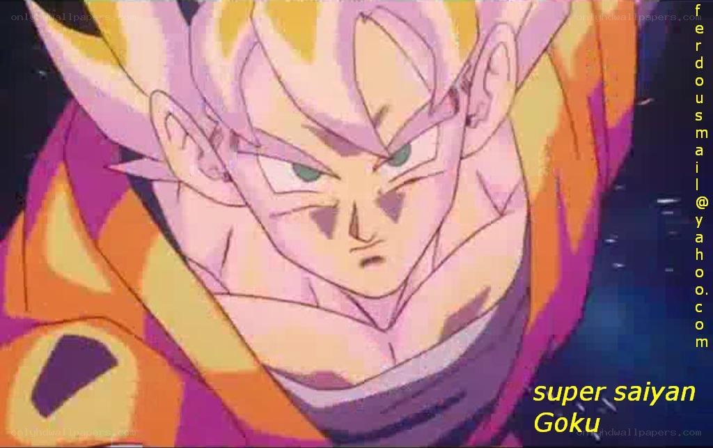 Super Saiyan Goku close-up