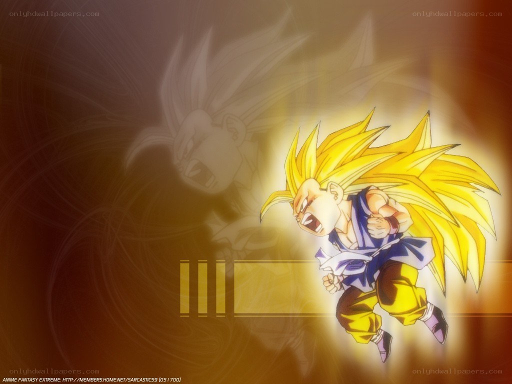 Super Saiyan Goku in action