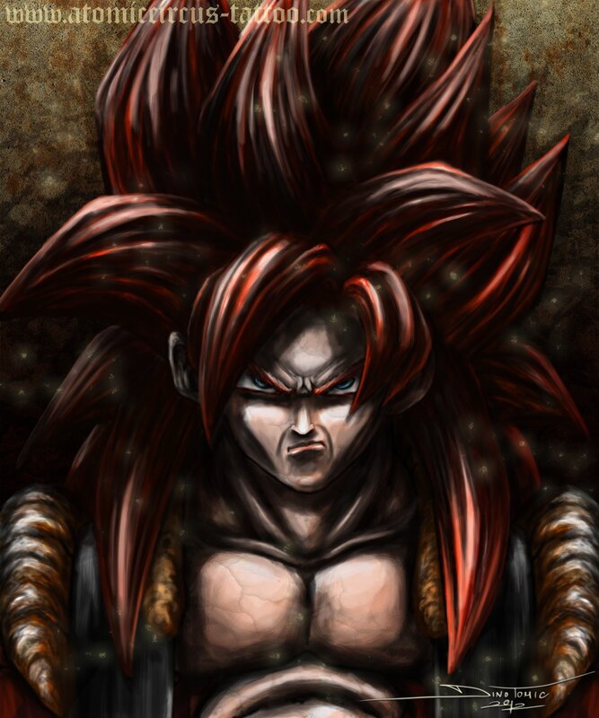 Super Saiyan Goku portrait