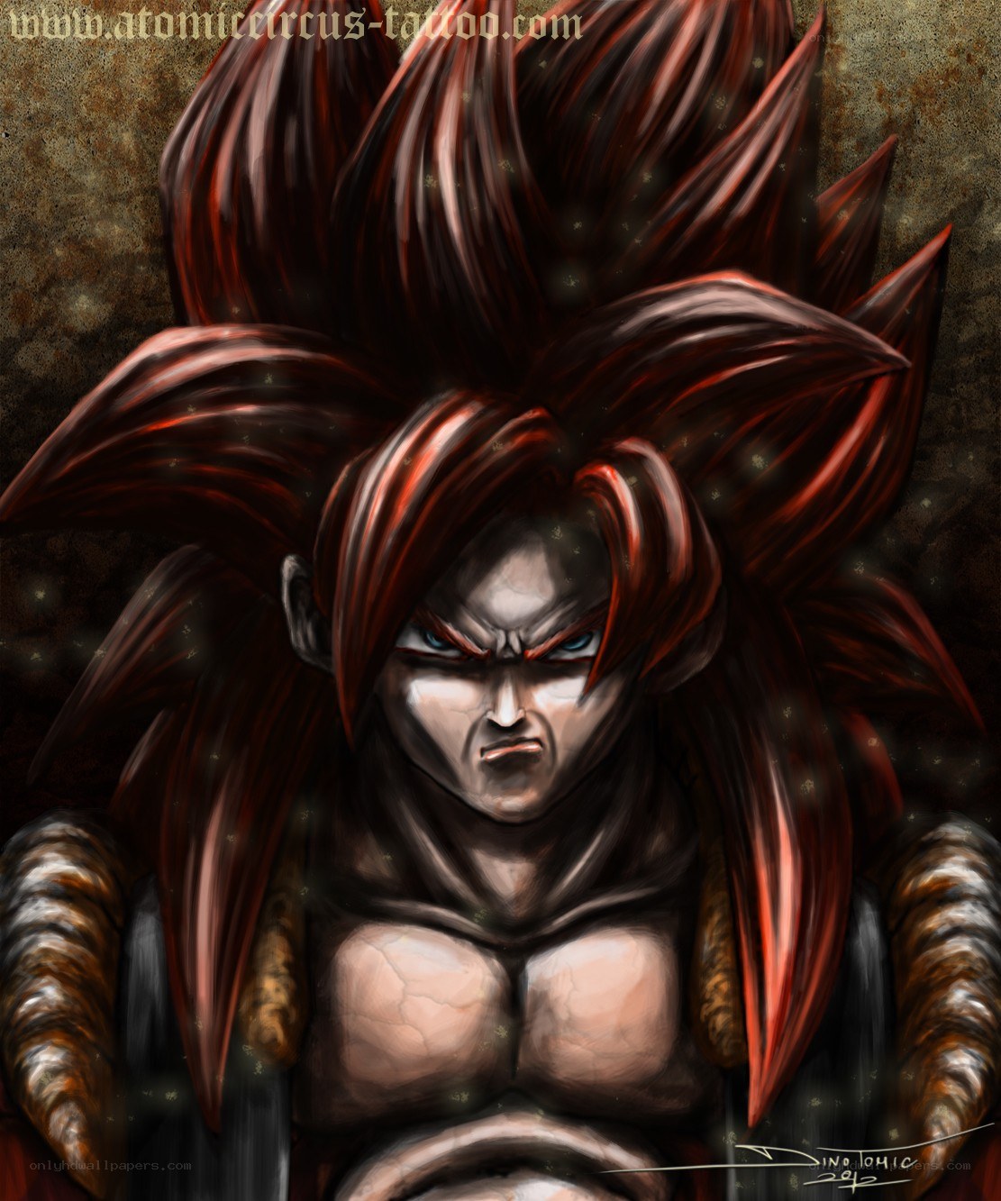 Super Saiyan Goku portrait