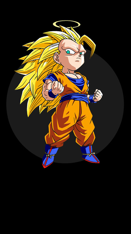 Super Saiyan Goku — Yellow, Determined