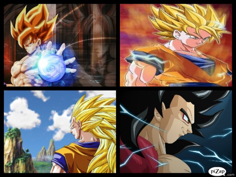 Super Saiyan Goku — Yellow, Dramatic, Afternoon