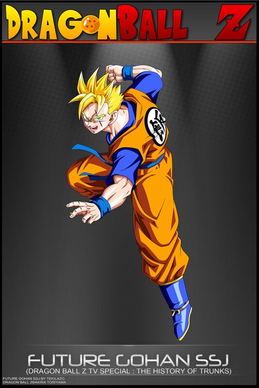 Super Saiyan Goku — Yellow, Dramatic, Anime, Anime Character