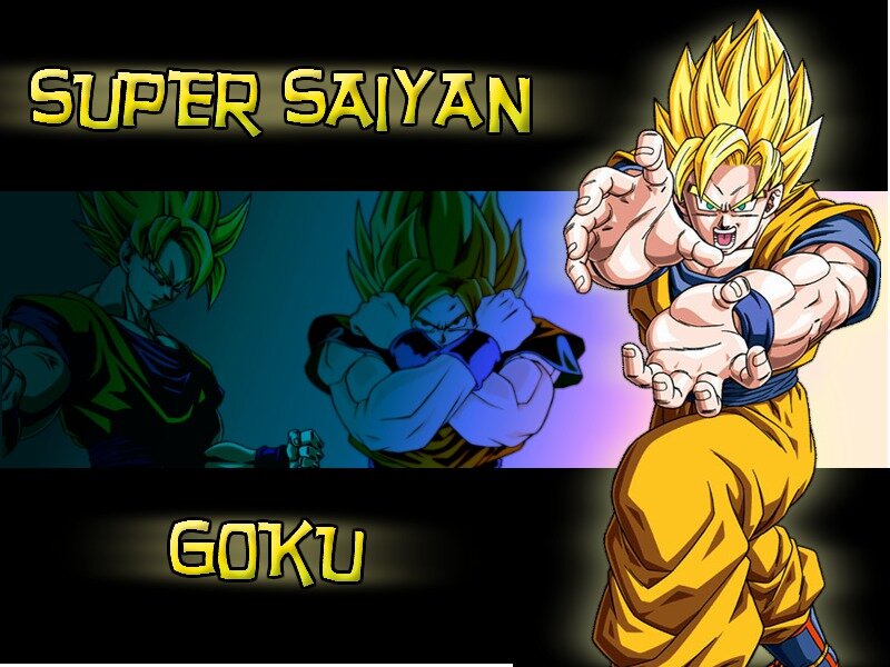 Super Saiyan Goku — Yellow, Dramatic, Anime