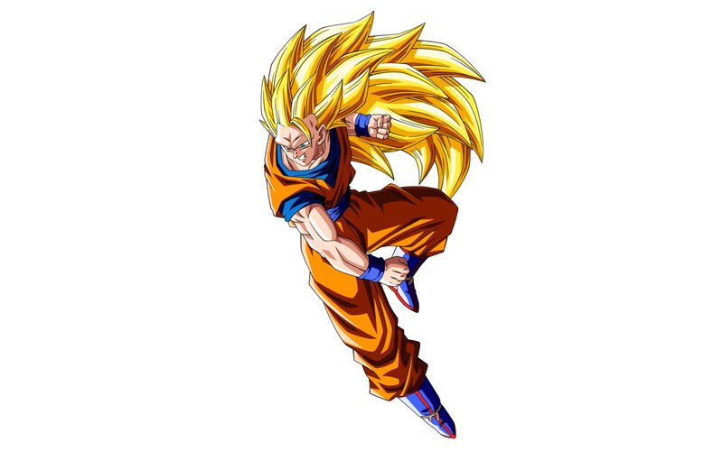 Super Saiyan Goku — Yellow, Dynamic