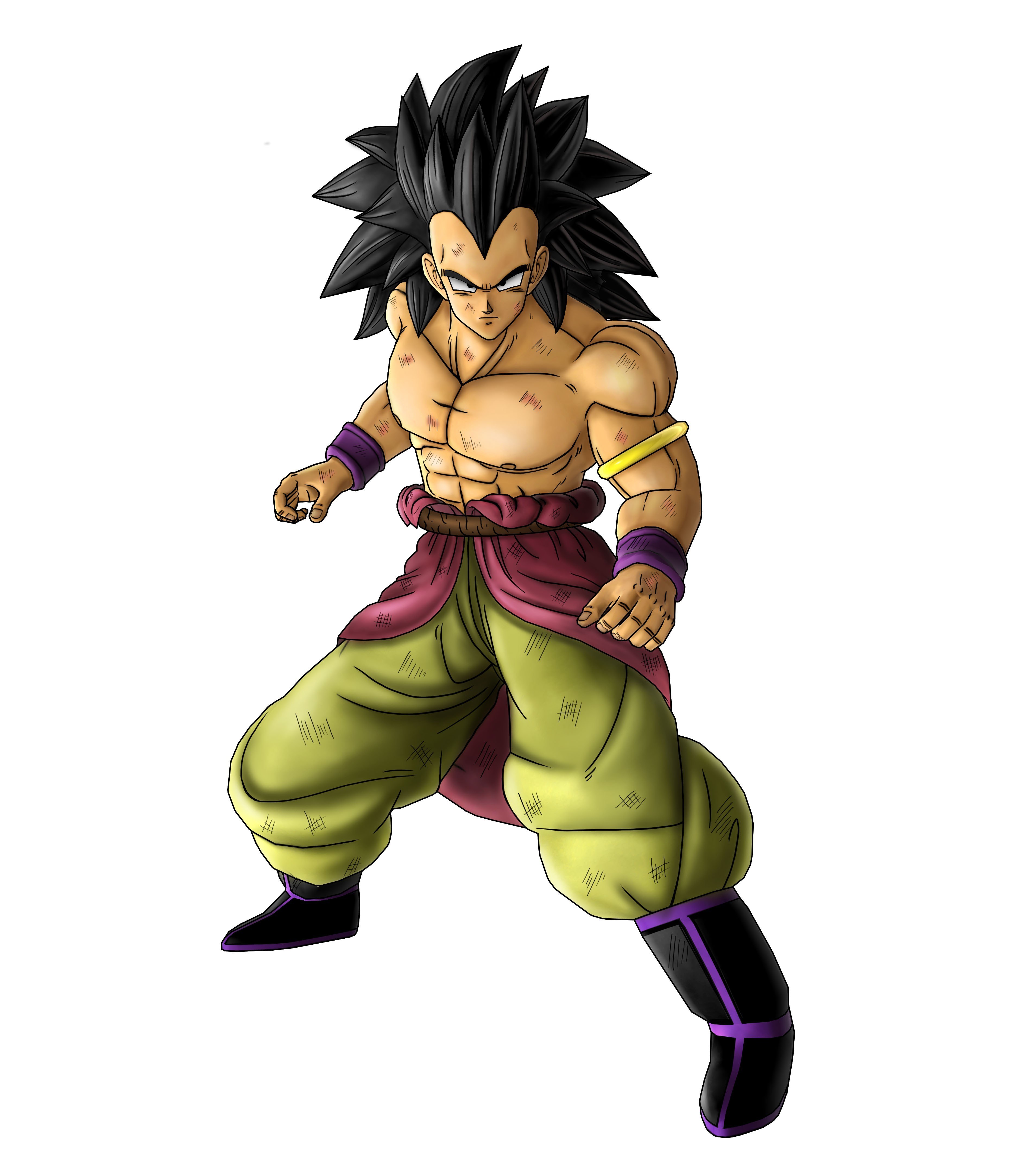 Super Saiyan Vegeta character art